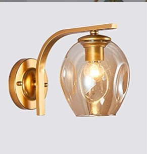 Industrial Glass Globe Wall Sconces - Loft Style - E27 Bulbs WH-CL-37